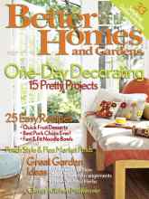 Better Homes & Gardens August 2006 Magazine Cover