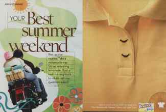 Better Homes & Gardens August 2006 Magazine Article: Page 144