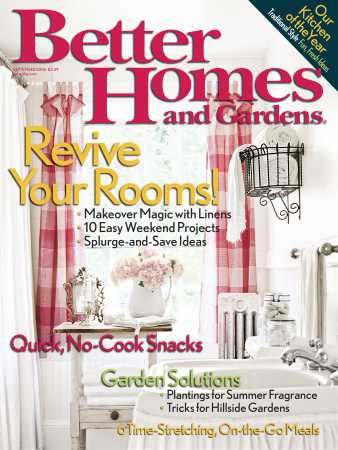 Better Homes & Gardens September 2006 Magazine Cover