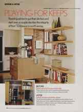 Better Homes & Gardens September 2006 Magazine Article: PLAYING FOR KEEPS