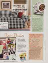 Better Homes & Gardens September 2006 Magazine Article: Post-It Photos