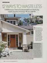Better Homes & Gardens September 2006 Magazine Article: 12 WAYS TO WASTE LESS