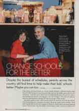 Better Homes & Gardens September 2006 Magazine Article: CHANGE SCHOOLS FOR THE BETTER