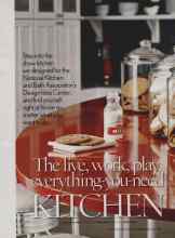Better Homes & Gardens September 2006 Magazine Article: The live, work, play, everything-you-need KITCHEN