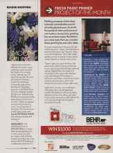 Better Homes & Gardens September 2006 Magazine Article: SMOOTH SAILING