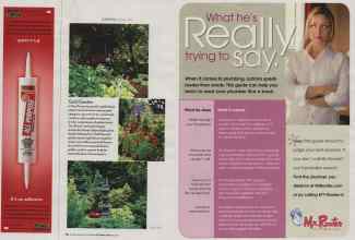 Better Homes & Gardens September 2006 Magazine Article: Page 124