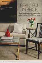 Better Homes & Gardens October 2006 Magazine Article: BEAUTIFUL IN BEIGE
