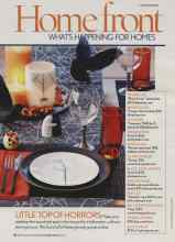 Better Homes & Gardens October 2006 Magazine Article: LITTLE 'TOP OF HORRORS