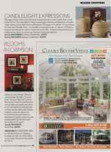 Better Homes & Gardens October 2006 Magazine Article: BLOOMS IN CRIMSON