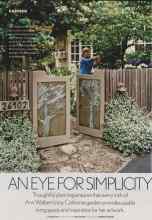 Better Homes & Gardens October 2006 Magazine Article: AN EYE FOR SIMPLICITY