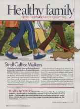 Better Homes & Gardens October 2006 Magazine Article: Stroll Call for Walkers