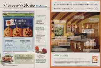 Better Homes & Gardens October 2006 Magazine Article: Page 20
