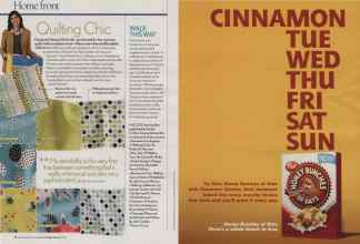 Better Homes & Gardens October 2006 Magazine Article: Page 72