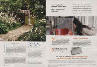 Better Homes & Gardens October 2006 Magazine Article: Page 138