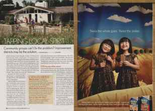 Better Homes & Gardens October 2006 Magazine Article: Page 180