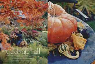 Better Homes & Gardens October 2006 Magazine Article: Celebrate Fall
