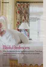 Better Homes & Gardens November 2006 Magazine Article: Blissful Bedrooms