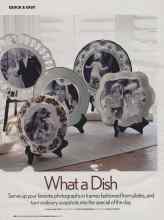 Better Homes & Gardens November 2006 Magazine Article: What a Dish
