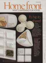 Better Homes & Gardens November 2006 Magazine Article: It's hip to share!