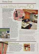 Better Homes & Gardens November 2006 Magazine Article: Look Who's Turning 50