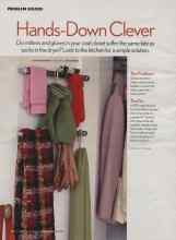 Better Homes & Gardens November 2006 Magazine Article: Hands-Down Clever