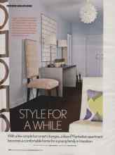 Better Homes & Gardens November 2006 Magazine Article: STYLE FOR A WHILE