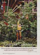 Better Homes & Gardens November 2006 Magazine Article: Crazy for Collecting