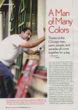 Better Homes & Gardens November 2006 Magazine Article: A Man of Many Colors
