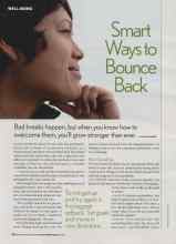 Better Homes & Gardens November 2006 Magazine Article: Smart Ways to Bounce Back