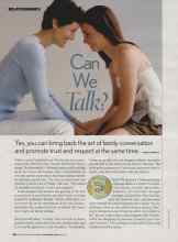 Better Homes & Gardens November 2006 Magazine Article: Can We Talk?
