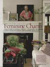 Better Homes & Gardens November 2006 Magazine Article: Feminine Charm