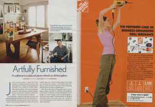 Better Homes & Gardens November 2006 Magazine Article: Page 110