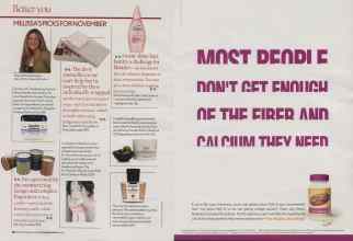 Better Homes & Gardens November 2006 Magazine Article: Page 166