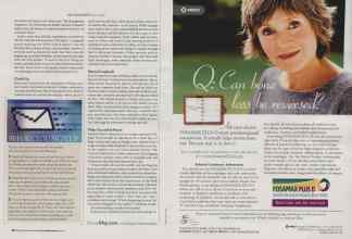 Better Homes & Gardens November 2006 Magazine Article: Page 182