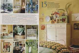 Better Homes & Gardens November 2006 Magazine Article: Page 208