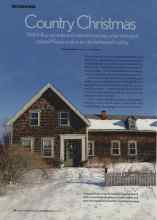 Better Homes & Gardens December 2006 Magazine Article: Country Christmas