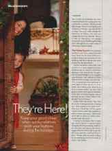 Better Homes & Gardens December 2006 Magazine Article: They're Here!