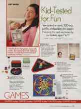 Better Homes & Gardens December 2006 Magazine Article: Kid-Tested for Fun