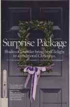 Better Homes & Gardens December 2006 Magazine Article: Surprise Package