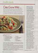 Better Homes & Gardens December 2006 Magazine Article: STICK IT TO ALLERGIES