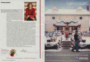 Better Homes & Gardens December 2006 Magazine Article: Page 12