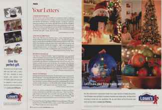 Better Homes & Gardens December 2006 Magazine Article: Page 18