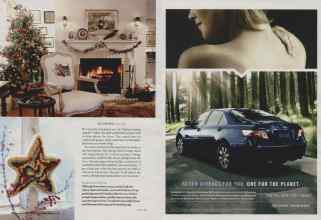 Better Homes & Gardens December 2006 Magazine Article: Page 30