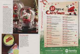 Better Homes & Gardens December 2006 Magazine Article: Page 52