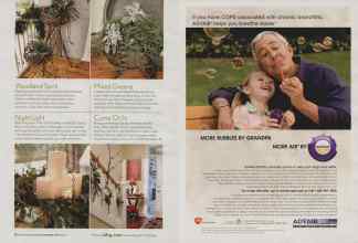 Better Homes & Gardens December 2006 Magazine Article: Page 72