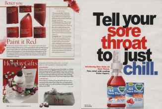 Better Homes & Gardens December 2006 Magazine Article: Page 142