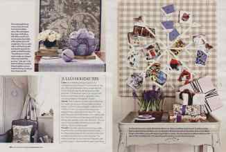 Better Homes & Gardens December 2006 Magazine Article: Page 166