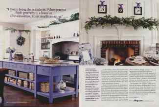 Better Homes & Gardens December 2006 Magazine Article: Page 168
