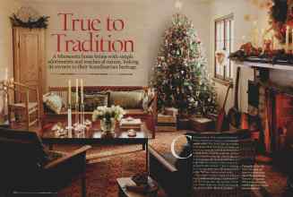 Better Homes & Gardens December 2006 Magazine Article: True to Tradition
