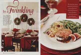 Better Homes & Gardens December 2006 Magazine Article: Page 182